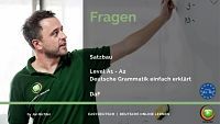 Satzbau - Fragen